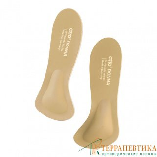 Фото: Ортопедические полустельки для открытой обуви ORTO Donna
