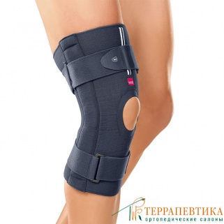 Фото: Укороченный регулируемый мягкий коленный ортез Stabimed Medi G070-04