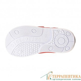 Фото: Ортопедические сандалии ORTHOBOOM 25057-10 белый-красный
