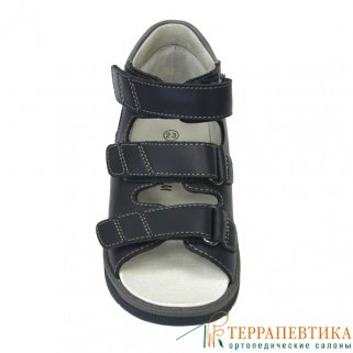 Фото: Ортопедические сандалии ORTHOBOOM 43397-5 т. синий-серый