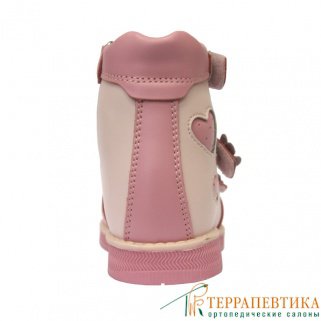 Фото: Ортопедические ботинки летние ORTHOBOOM 71597-33 розовый