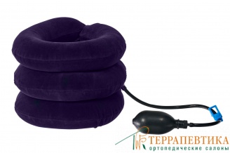 Фото: Воротник массажный надувной, фиолетовый