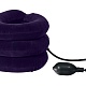 Фото: Воротник массажный надувной, фиолетовый - вид 1