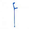 Костыль с опорой под локоть Kowsky 222KL-Standart (Ergo-Grip) total blue
