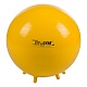 Фото: Мяч гимнастический Gymnic Sit 'n' Gym 45 см желтый - вид 1