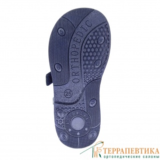 Фото: Ортопедические сандалии ORTHOBOOM 25057-10 темно-синий милитари