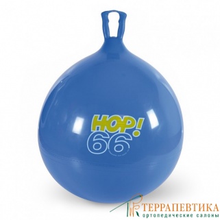 Фото: Мяч фитбол с ручкой Gymnic Hop 65 см синий
