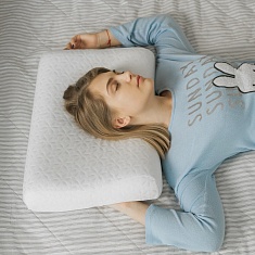 Выбор ортопедической подушки для сна