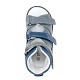Фото: Ортопедические сандалии ORTHOBOOM 71057-07 серый с синим - вид 3