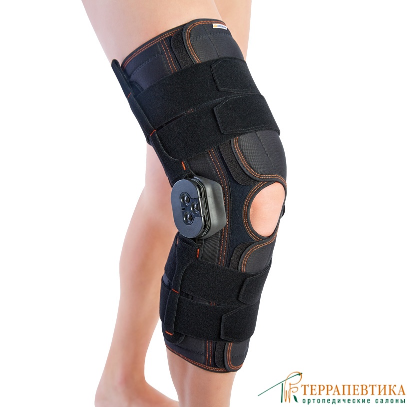 Ортез коленный шарнирный высокий Orliman 7113 - купить ортопедические  товары недорого в интернет-магазине