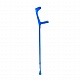 Фото: Костыль с опорой под локоть Kowsky 222KL-Standart (Ergo-Grip) total blue - вид 1