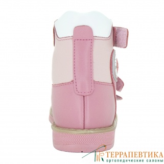 Фото: Ортопедические ботинки ORTHOBOOM 71057-01 розовая пудра