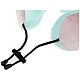 Фото: Дорожная подушка-подголовник для шеи с завязками Bradex, серо-зеленая - вид 6